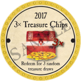 (OLD, Unusable) 3x Treasure Chips (2017)