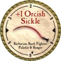 +1 Orcish Sickle