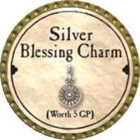 Silver Blessing Charm