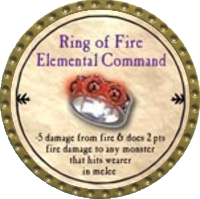 Ring of Fire Elemental Command