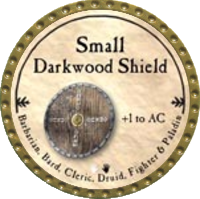 Small Darkwood Shield