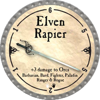 Elven Rapier