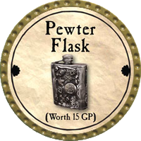 Pewter Flask