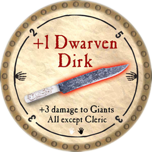 +1 Dwarven Dirk