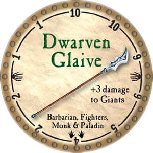 Dwarven Glaive