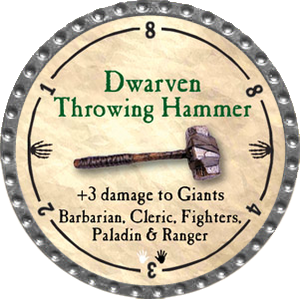 Dwarven Throwing Hammer