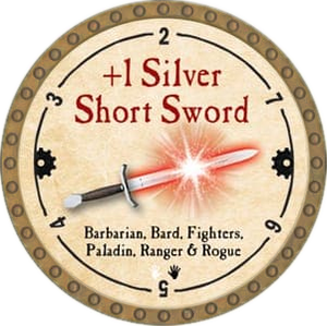 +1 Silver Short Sword