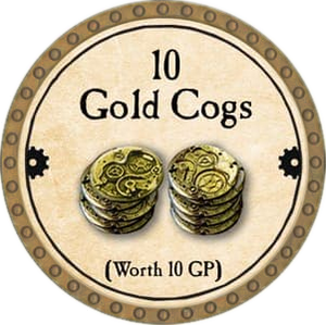10 Gold Cogs
