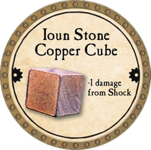 Ioun Stone Copper Cube