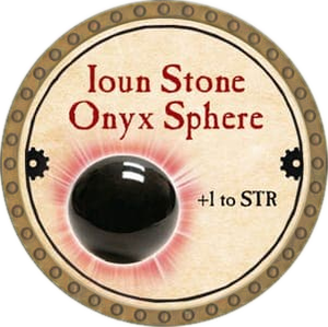 Ioun Stone Onyx Sphere