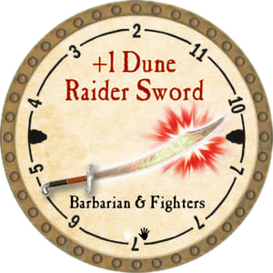 +1 Dune Raider Sword