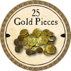 25 Gold Pieces (C)