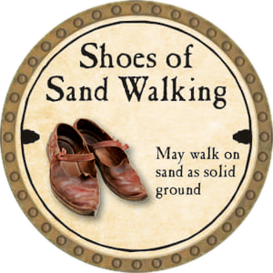 Shoes of Sand Walking