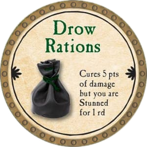 Drow Rations