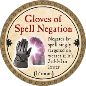 Gloves of Spell Negation