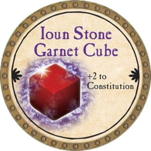 Ioun Stone Garnet Cube