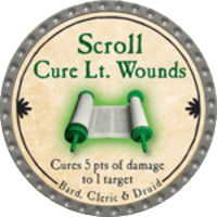 Scroll Cure Lt. Wounds (UC)