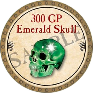 300 GP Emerald Skull