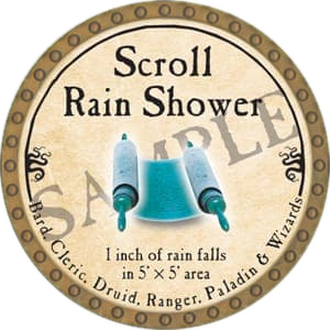 Scroll Rain Shower