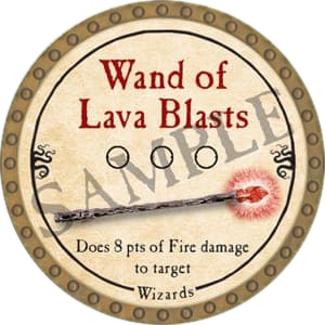 Wand of Lava Blasts