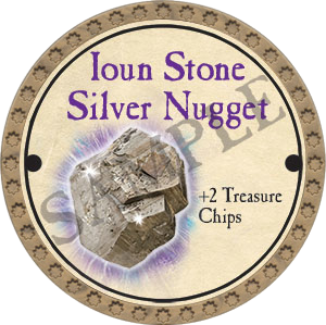 Ioun Stone Silver Nugget