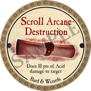 Scroll Arcane Destruction