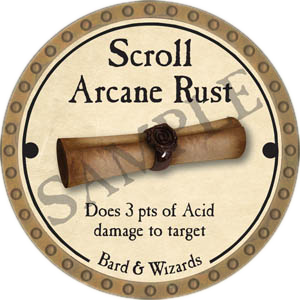 Scroll Arcane Rust