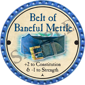 Belt of Baneful Mettle