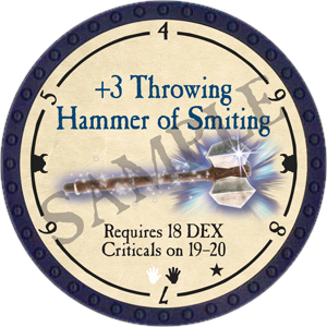 +3 Throwing Hammer of Smiting