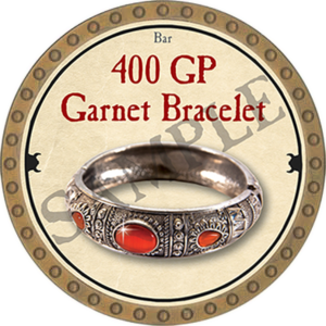 400 GP Garnet Bracelet