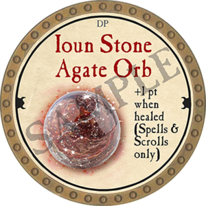 Ioun Stone Agate Orb