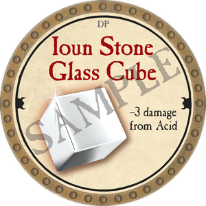 Ioun Stone Glass Cube