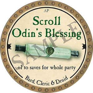 Scroll Odin's Blessing