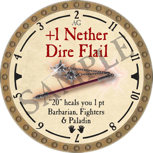 +1 Nether Dire Flail
