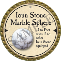 Ioun Stone Marble Sphere