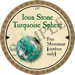 Ioun Stone Turquoise Sphere