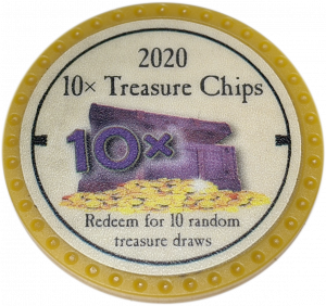 (OLD, Unusable) 10x Treasure Chips 2020