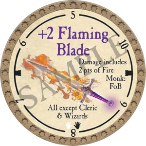 +2 Flaming Blade
