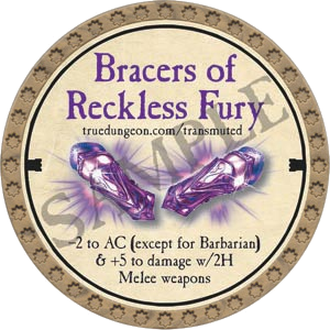 Bracers of Reckless Fury
