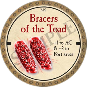 Bracers of the Toad