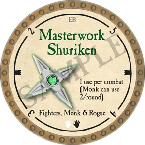 Masterwork Shuriken