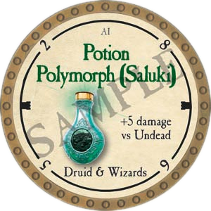 Potion Polymorph (Saluki)