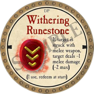 Withering Runestone