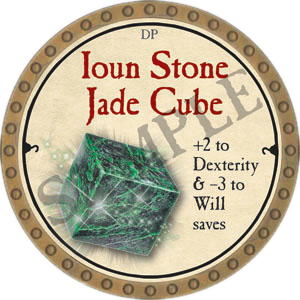 Ioun Stone Jade Cube