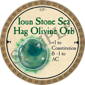 Ioun Stone Sea Hag Olivine Orb