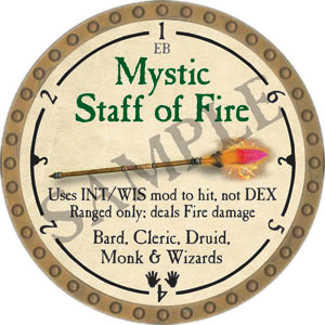 Mystic Staff of Fire