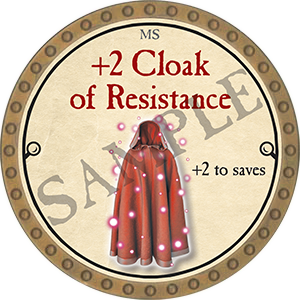 +2 Cloak of Resistance