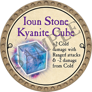Ioun Stone Kyanite Cube
