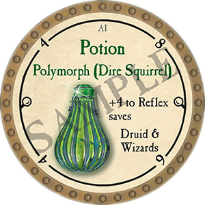 Potion Polymorph (Dire Squirrel)
