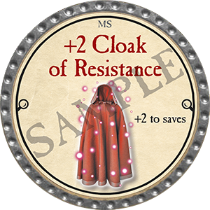 +2 Cloak of Resistance